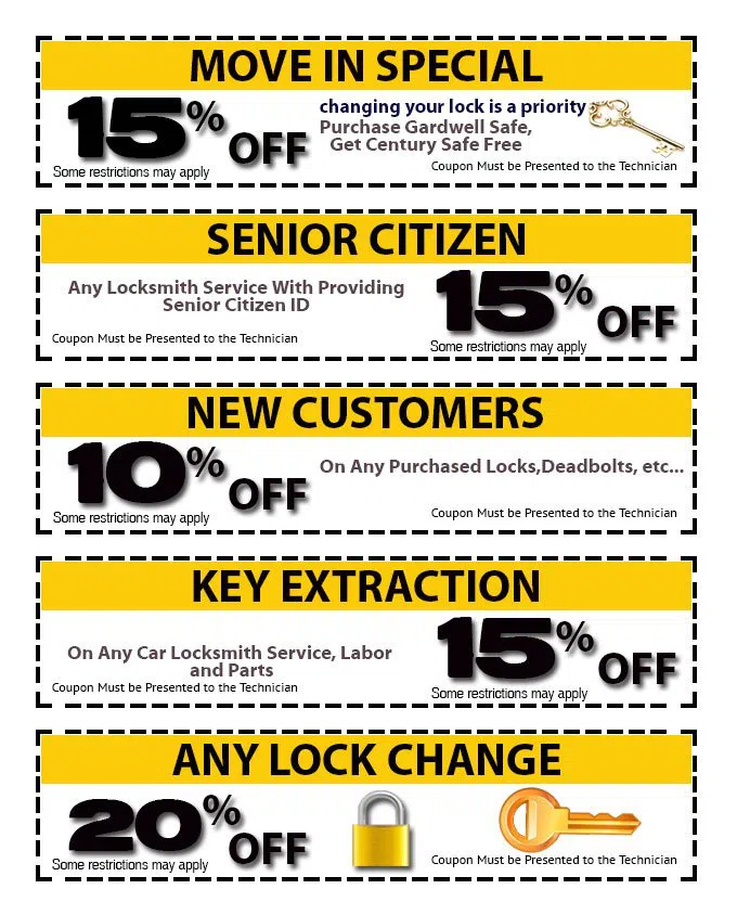 Security Locksmith Services Ellicott City, MD 410-412-7463 - coupon-img